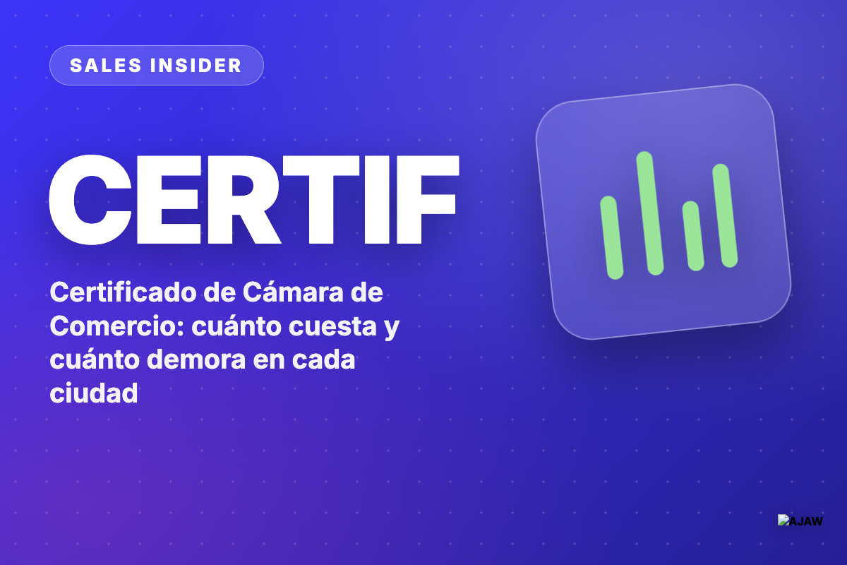 Certificado de Cámara de Comercio: cuánto cuesta y cuánto demora en cada ciudad