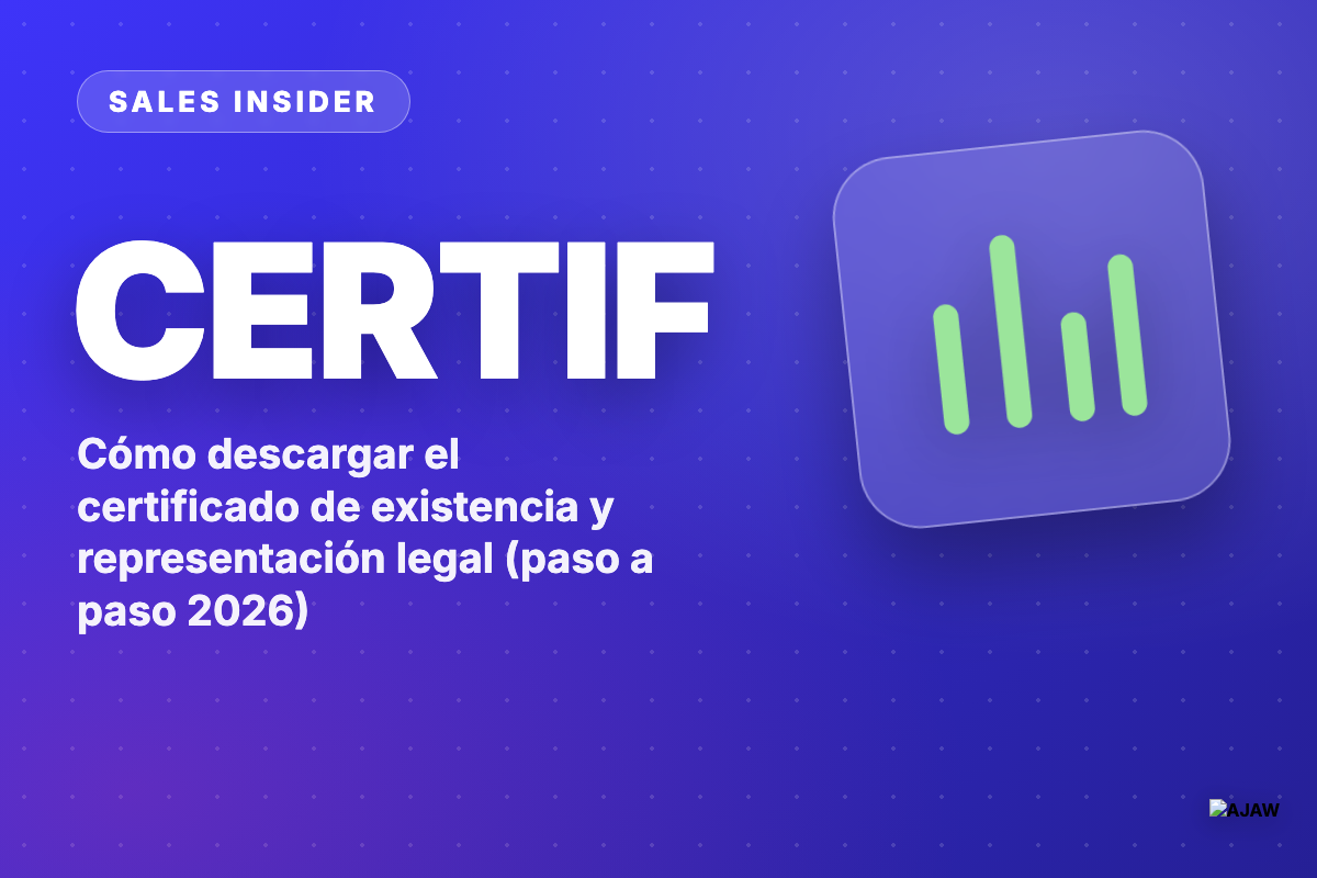 Cómo descargar el certificado de existencia y representación legal (paso a paso 2026)