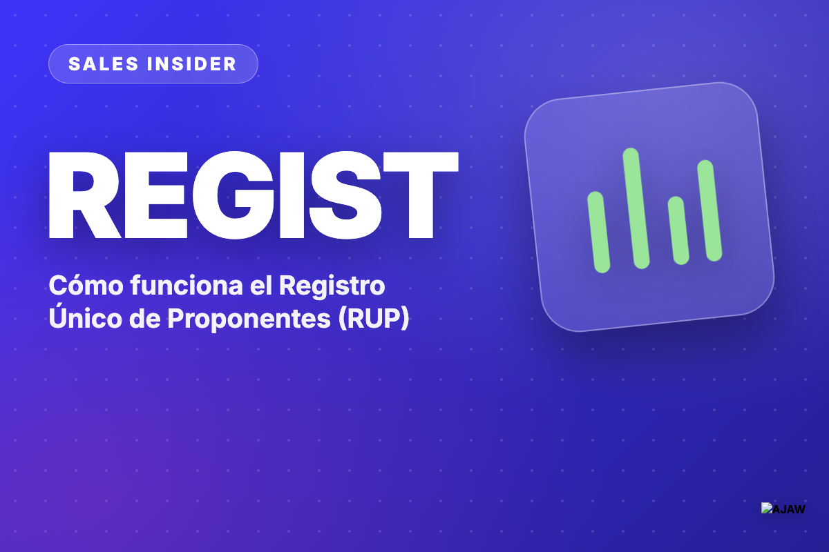 Cómo funciona el Registro Único de Proponentes (RUP)