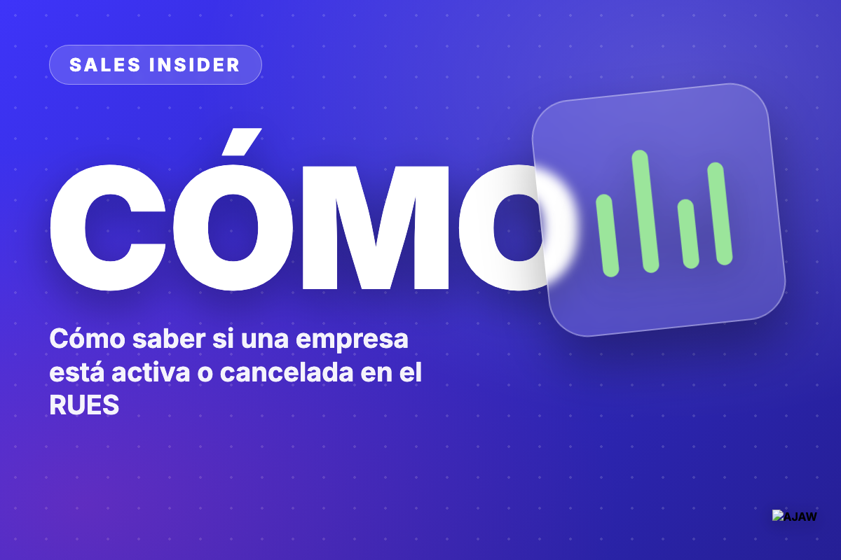 Cómo saber si una empresa está activa o cancelada en el RUES