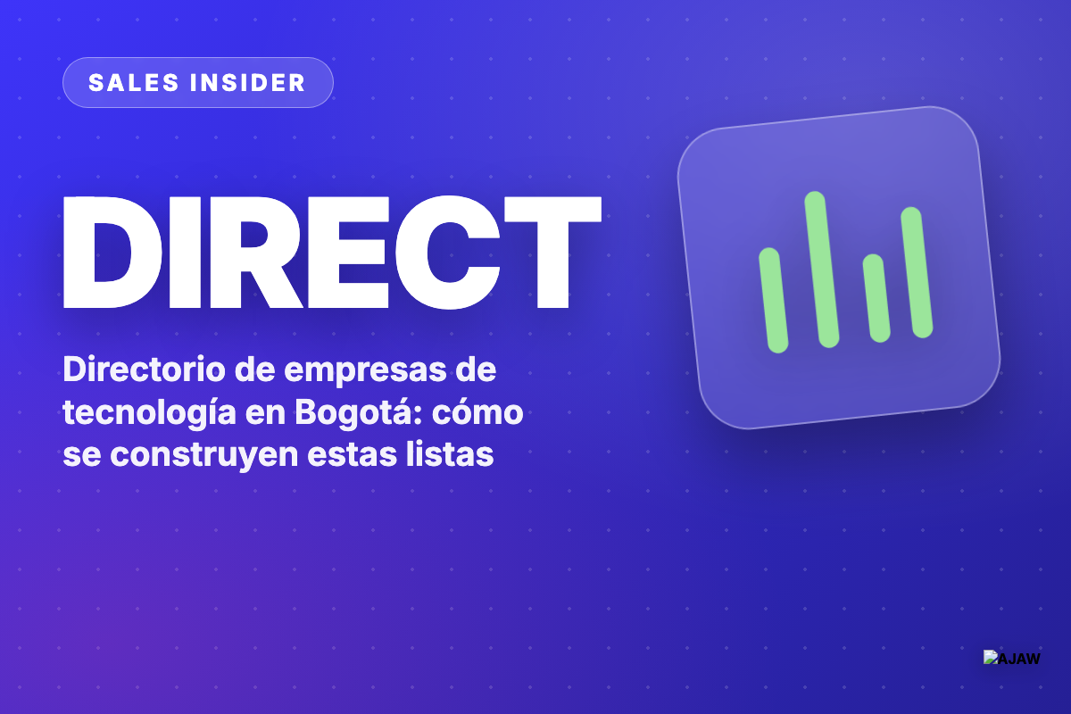Directorio de empresas de tecnología en Bogotá: cómo se construyen estas listas