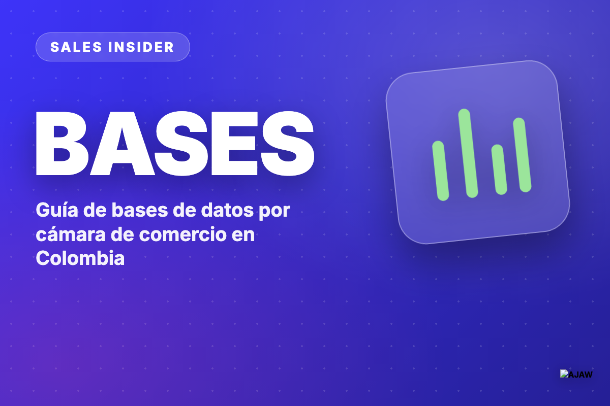 Guía de bases de datos por cámara de comercio en Colombia