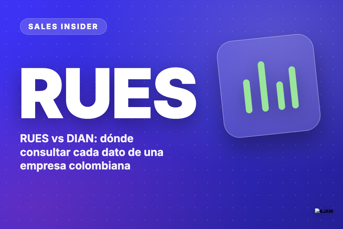 RUES vs DIAN: dónde consultar cada dato de una empresa colombiana